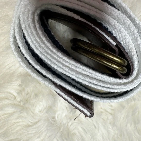 Belt Cloth Black & White Striped - Picture 4 of 10